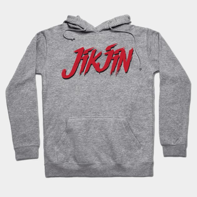 Treasure Jikjin typography Hoodie by Oricca